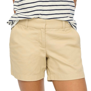 J. Crew Factory 3.5" Classic Chino Shorts - Size 0 - NWT